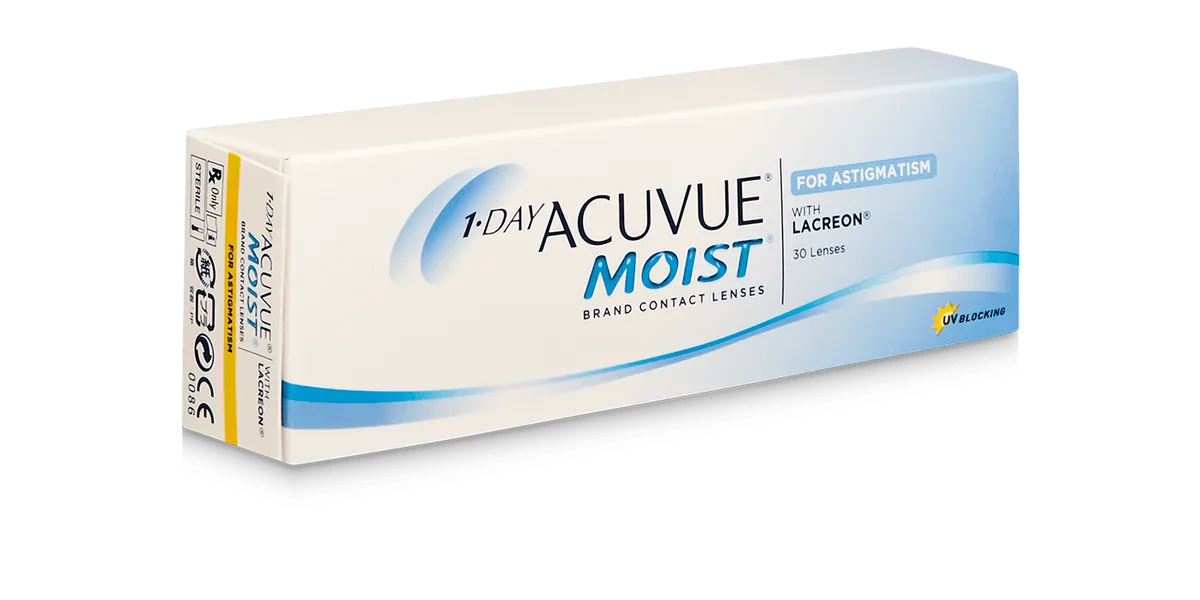 1-Day ACUVUE® Moist Astigmatismo